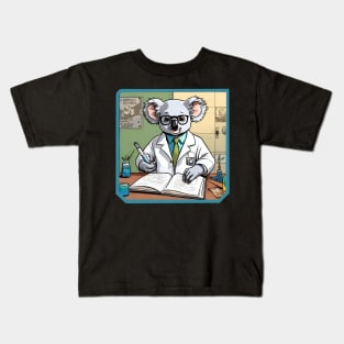 Koala scientist Kids T-Shirt